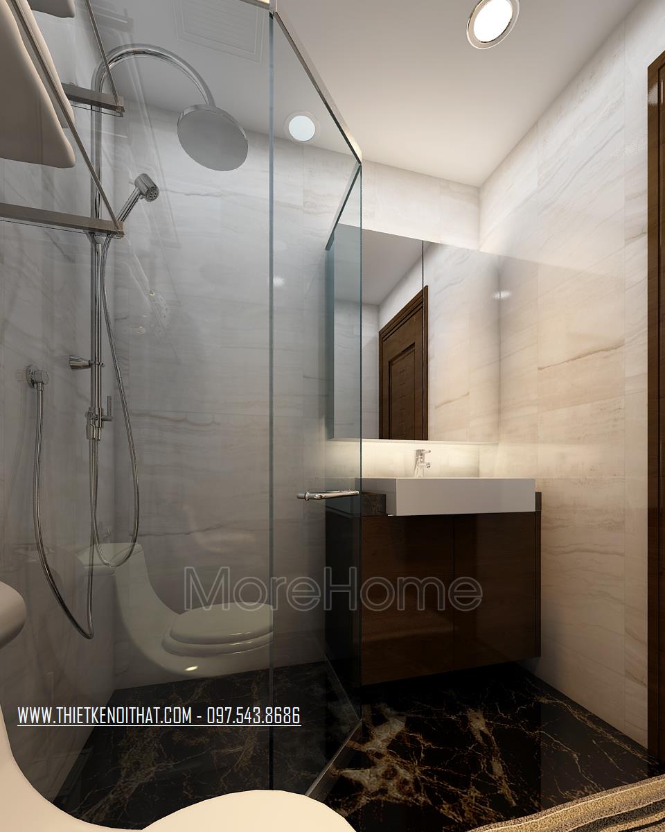 Thi công vách tắm k...